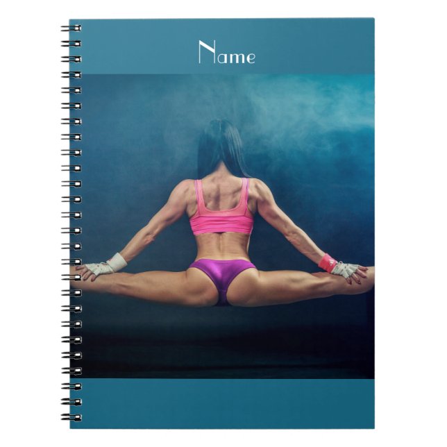 Cuaderno Modelo De Gimnasio Femenino Split Thunder_Cove (Frente)