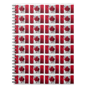 Cuaderno Modelo de la bandera de Canadá