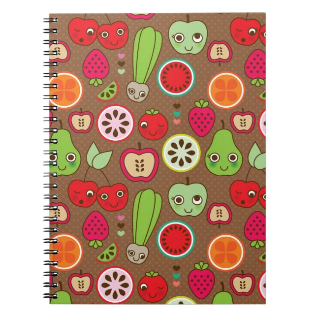 Cuaderno Modelo de la cocina de la fruta (Frente)