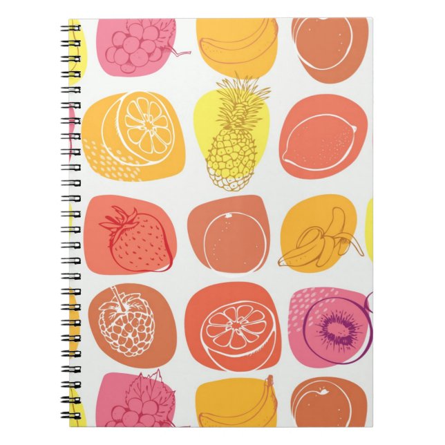Cuaderno Modelo de la fruta (Frente)