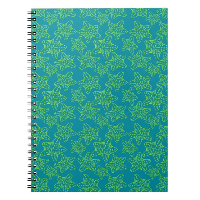 Cuaderno Modelo de la muchedumbre de las estrellas de mar (Frente)