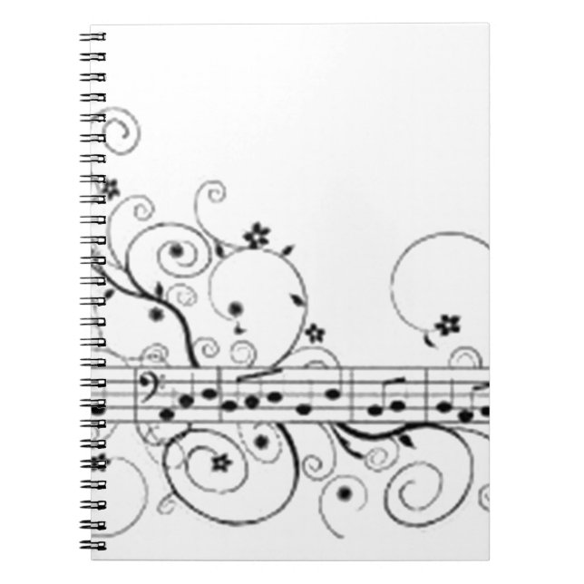 Cuaderno Modelo de la nota musical (Frente)