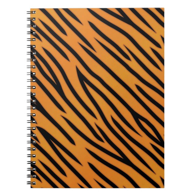 Cuaderno Modelo de la raya del tigre (Frente)