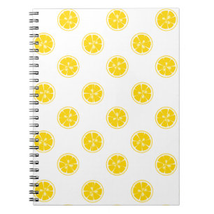 Cuaderno Modelo de la rebanada del limón