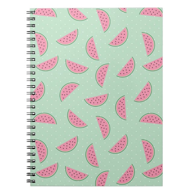 Cuaderno Modelo de la salpicadura de la pintura de la fruta (Frente)