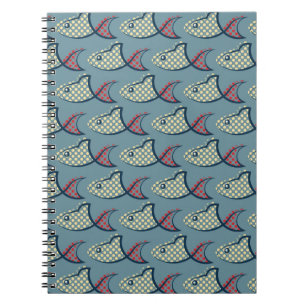 Cuaderno Modelo de los pescados del lunar
