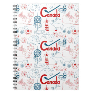 Cuaderno Modelo de los símbolos de Canadá el  