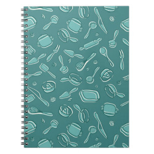 Cuaderno Modelo de los utensilios de la cocina