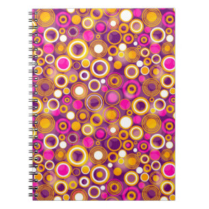 Cuaderno Modelo de lunar violeta