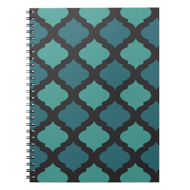 Cuaderno Modelo de mosaico en estilo árabe (Frente)
