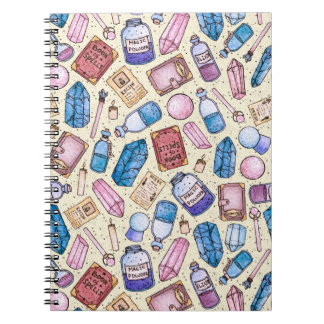 Cuaderno Modelo de Witchy de la acuarela