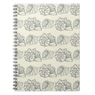 Cuaderno Modelo decorativo de las cáscaras