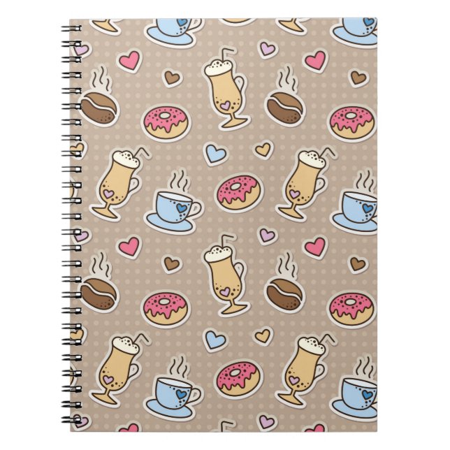 Cuaderno Modelo del café (Frente)