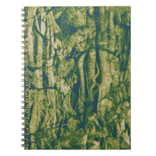 Cuaderno Modelo del camuflaje de la corteza de árbol