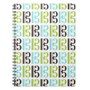 Cuaderno Modelo del Clef de alto