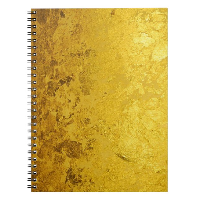 Cuaderno Modelo del ORO/hoja de oro PUROS (Frente)
