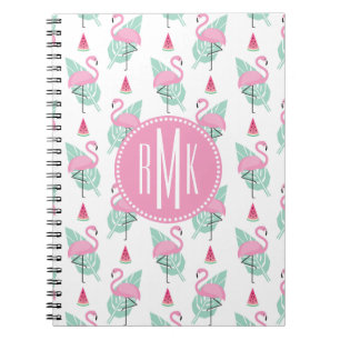 Cuaderno Modelo del pastel del flamenco y de la sandía