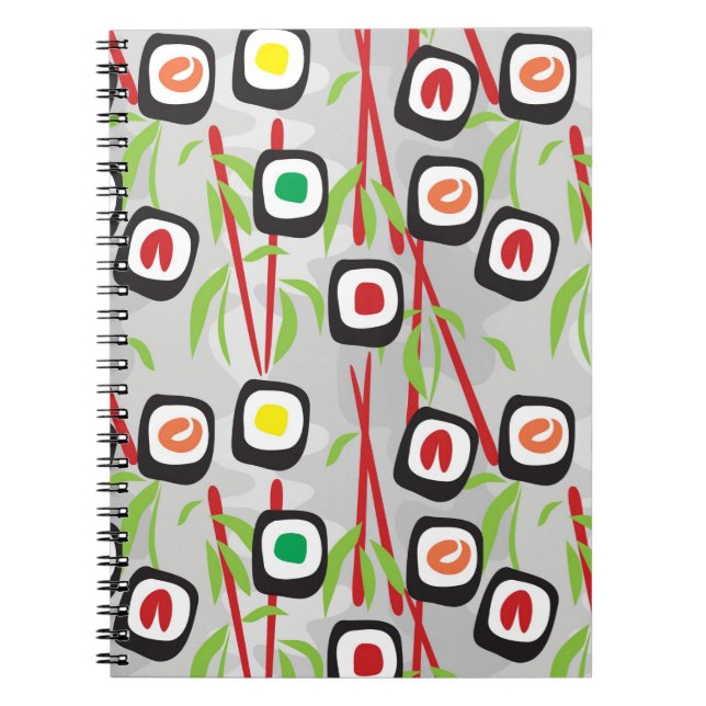 Cuaderno Modelo del sushi (Frente)