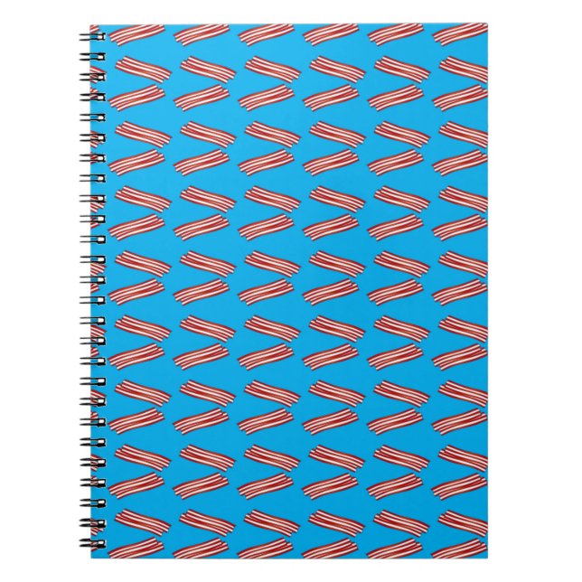 Cuaderno Modelo del tocino del azul de cielo (Frente)