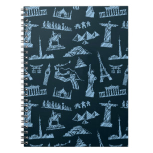 Cuaderno Modelo del viaje en modelo de los azules