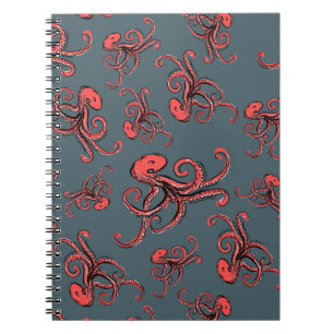 Cuaderno Modelo disimulado del pulpo