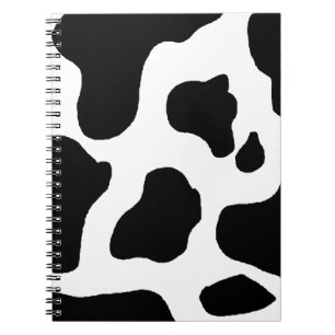 Cuaderno Modelo enturbiado blanco y negro de la impresión