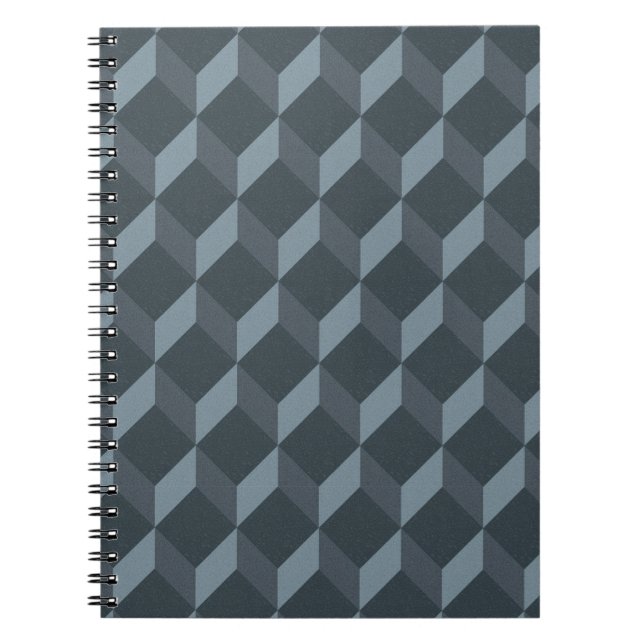Cuaderno Modelo geométrico abstracto del fondo (Frente)