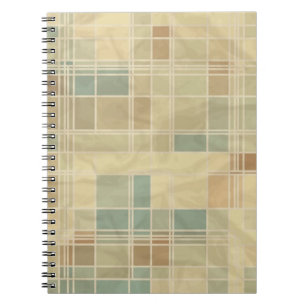Cuaderno Modelo geométrico retro
