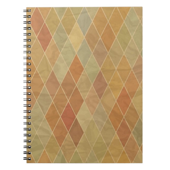 Cuaderno Modelo geométrico retro 2 (Frente)