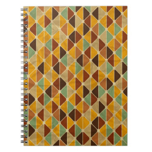Cuaderno Modelo geométrico retro 3