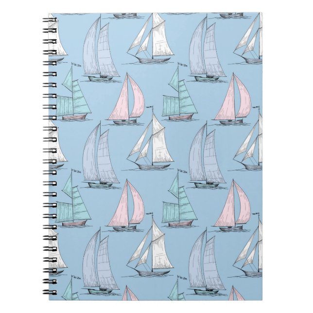 Cuaderno Modelo lindo 1 del velero (Frente)