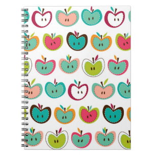 Cuaderno Modelo lindo de la manzana