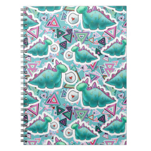 Cuaderno Modelo lindo de los dinosaurios del bebé