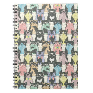 Cuaderno Modelo lindo de los gatos del inconformista