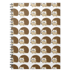 Cuaderno Modelo lindo del erizo