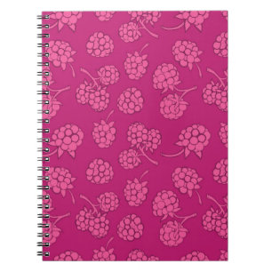 Cuaderno Modelo magenta de la baya