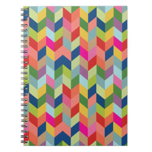 Cuaderno Modelo moderno de la raspa de arenque