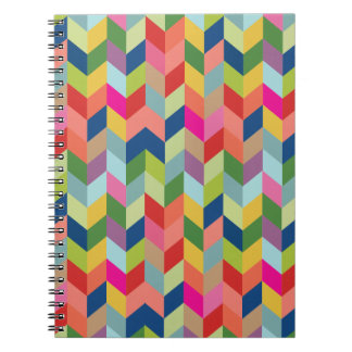 Cuaderno Modelo moderno de la raspa de arenque