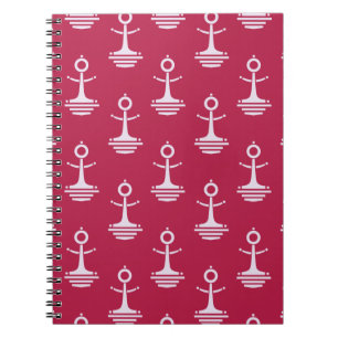 Cuaderno Modelo moderno de las anclas