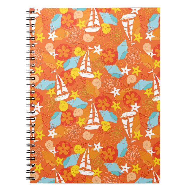 Cuaderno Modelo tropical del velero (Frente)