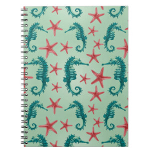 Cuaderno Modelo verde azulado 2 del Seahorse
