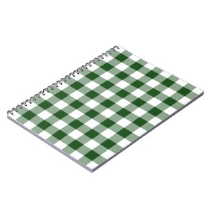 Cuaderno Modelo verde y blanco de la guinga