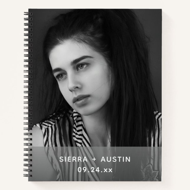 Cuaderno Modern 2 Photo Collage Personalized (Anverso)