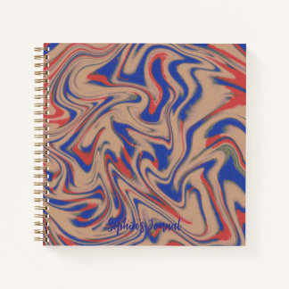Cuaderno Modern Abstract Pattern Notebook