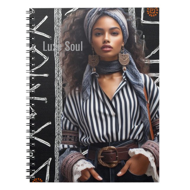 Cuaderno Modern and sophisticated Spiral Photo Notebook (Frente)