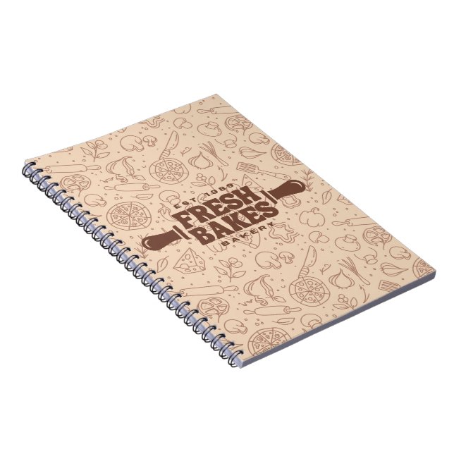 Cuaderno Modern Best Pizza In Town Professional  (Lado Derecho)