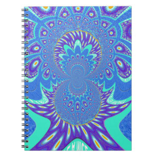 Cuaderno Modern Blue art