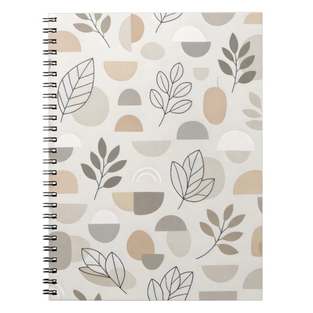 Cuaderno Modern Botanical Geometry (Frente)