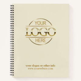 Cuaderno Modern Company Business Logo Promotional Gift