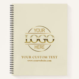Cuaderno Modern Custom Business Company Logo Promotional